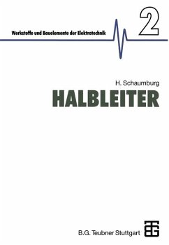 Werkstoffe und Bauelemente der Elektrotechnik, Bd.2, Halbleiter (Werkstoffe und Bauelemente der E-Technik)