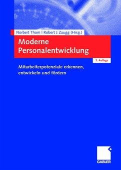 Moderne Personalentwicklung - Thom, Norbert / Zaugg, Robert J. (Hrsg.)