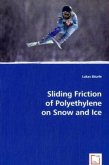 Sliding Friction of Polyethylene on Snow and Ice