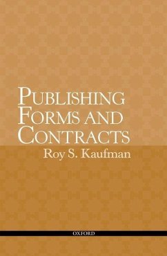 Publishing Forms & Contracts P - Kaufman, Roy