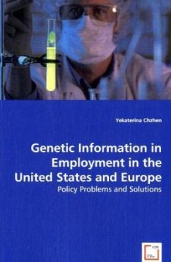 Genetic Information in Employment in the United States and Europe - Chzhen, Yekaterina