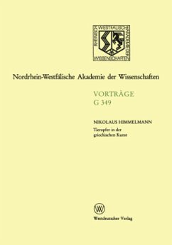 Tieropfer in der griechischen Kunst - Himmelmann, Nikolaus
