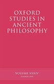 Oxford Studies in Ancient Philosophy, Volume 34