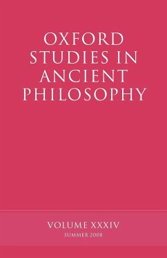 Oxford Studies in Ancient Philosophy, Volume 34