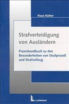 Cover Strafverteidigung von Ausländern