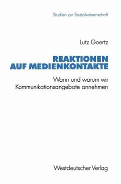 Reaktionen auf Medienkontakte - Goertz, Lutz