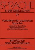 Varietäten der deutschen Sprache