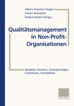 Qualitätsmanagement in Non-Profit-Organisationen - Roerkohl, Alfons
