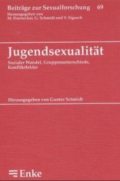 Jugendsexualität - Schmidt, Gunter