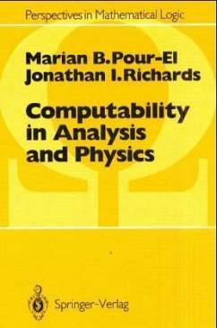 Computability in Analysis and Physics - Pour-El, Marian B.; Richards, J. J.