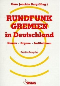 Cover Rundfunk-Gremien in Deutschland