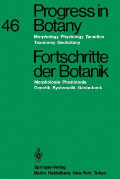 Progress in botany. Fortschritte der Botanik Band 46., Morphologie Physiologie Genetik Systematik Geobotanik.