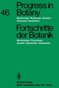 Progress in botany. Fortschritte der Botanik Band 46., Morphologie Physiologie Genetik Systematik Geobotanik. - Karl Esser ; Klaus Kubitzki, u.a.