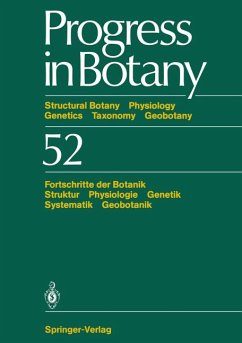 Progress in Botany / Fortschritte der Botanik. Struktur - Physiologie - Genetik - Systematik - Geobotanik. 52. Band.