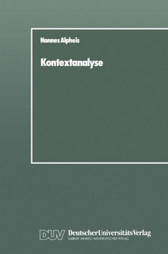 Kontextanalyse - Alpheis, Hannes
