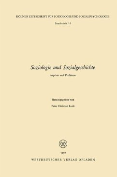 Soziologie und Sozialgeschichte - Ludz, Peter Christian