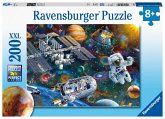 Ravensburger 12692 - Expedition Weltraum, Puzzle, Kinderpuzzle, 200 Teile XXL