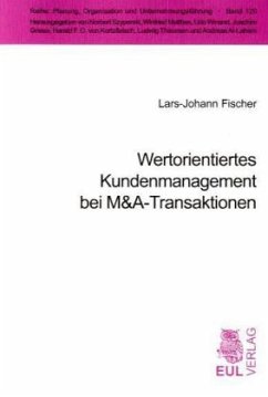 Cover Wertorientiertes Kundenmanagement bei M&A-Transaktionen