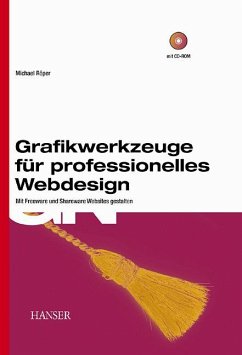 Cover Grafikwerkzeuge für professionelles Webdesign, m. CD-ROM