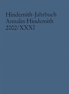 Hindemith-Jahrbuch - Hindemith-Institut