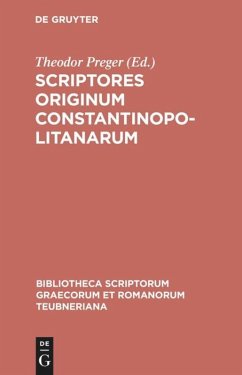 Scriptores originum Constantinopolitanarum