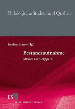 Bestandsaufnahme. Studien zur Gruppe 47 - Braese, Stephan (Hrsg.)