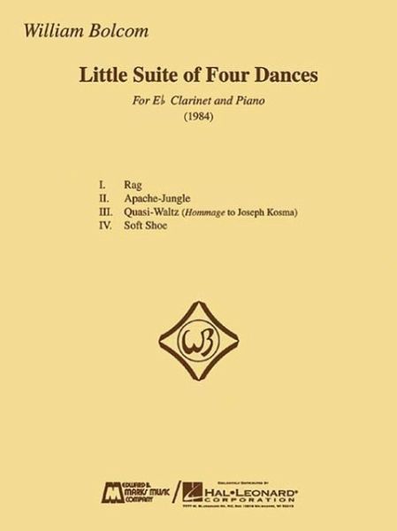 William Bolcom - Little Suite of Four Dances William Bolcom - Little Suite of Four Dances