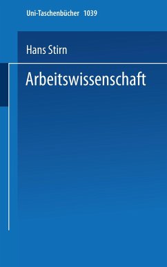 Arbeitswissenschaft - Stirn, Hans