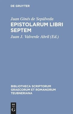 Epistolarum libri septem - Sepúlveda, Juan Ginés de