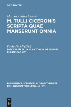 In M. Antonium orationes Philippicae XIV - Cicero