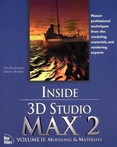 Inside 3D Studio Max 2: Volume II: Advanced Modeling and Materials (MCP-Imprint New Riders).