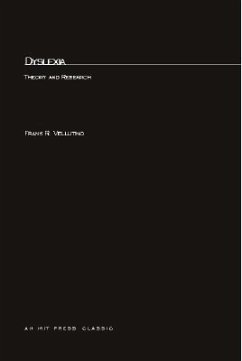 Dyslexia: Theory and Research - Vellutino, Frank R.