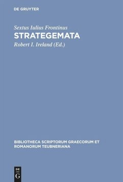 Strategemata - Frontinus, Sextus Julius