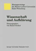 Wissenschaft und Aufklärung Wissenschaft und Aufklärung