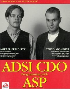 ADSI CDO Programming with ASP ADSI CDO Programming with ASP