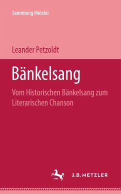 Bänkelsang; . - Petzoldt, Leander