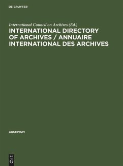 International directory of archives / Annuaire international des archives