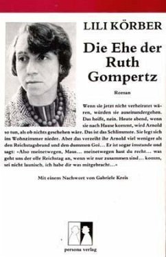 Die Ehe der Ruth Gompertz - Körber, Lili