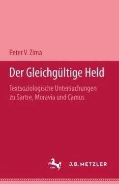 Der gleichgültige Held - Zima, Peter V.