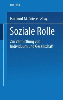 Soziale Rolle - Griese, Hartmut M.