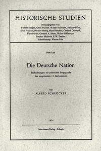 Die Deutsche Nation - Schröcker, Alfred