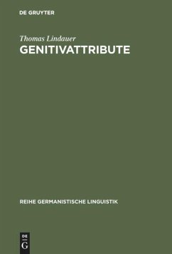 Genitivattribute - Lindauer, Thomas