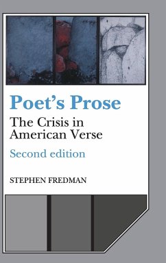 Poet's Prose - Fredman, Stephen