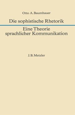 Cover Die sophistische Rhetorik