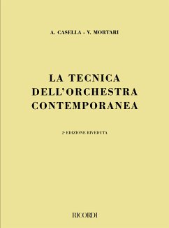 Cover La Tecnica Dell Orchestra Contemporanea 2nd Ed