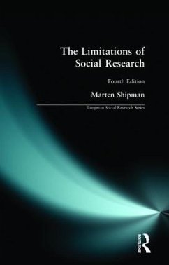The Limitations of Social Research - Shipman, M D