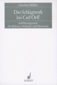 Cover Das Schlagwerk bei Carl Orff