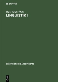 Linguistik I