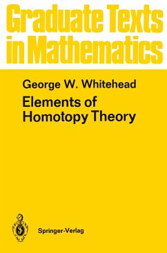 Elements of Homotopy Theory - Whitehead, George W.