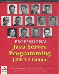 Professional Java Server Programming J2EE 1.3 Edition